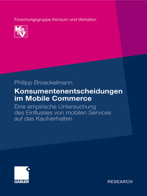 cover image of Konsumentenentscheidungen im Mobile Commerce